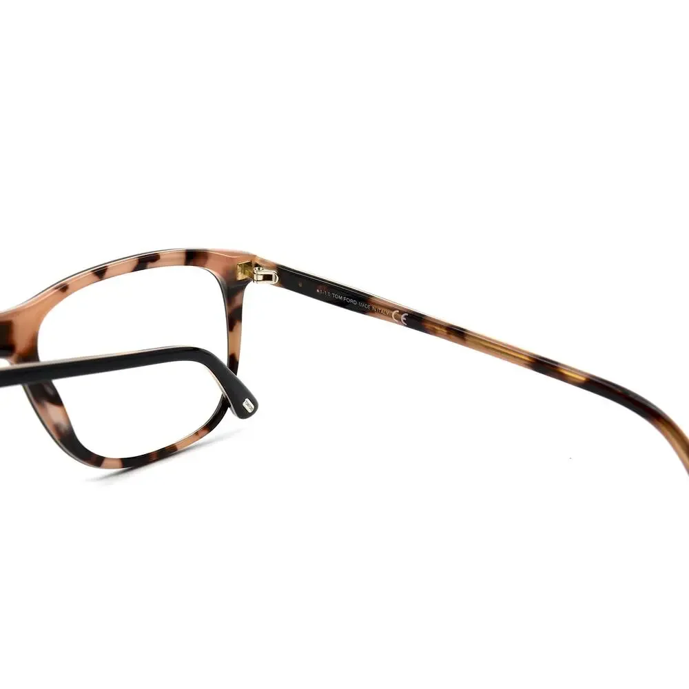 NEW TOM FORD TF5672-B 005 BLACK/HAVANA BLUE BLOCK LENS AUTHENTIC EYEGLAS…